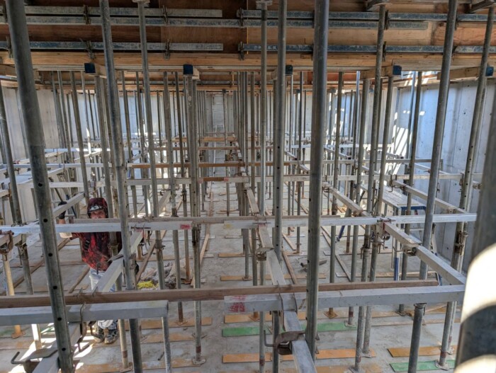 工場排水処理設備　水槽