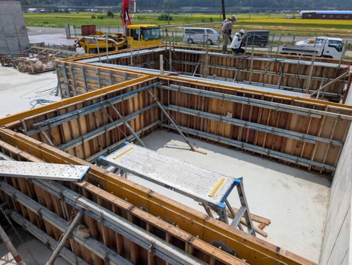 排水処理施設　機械置場